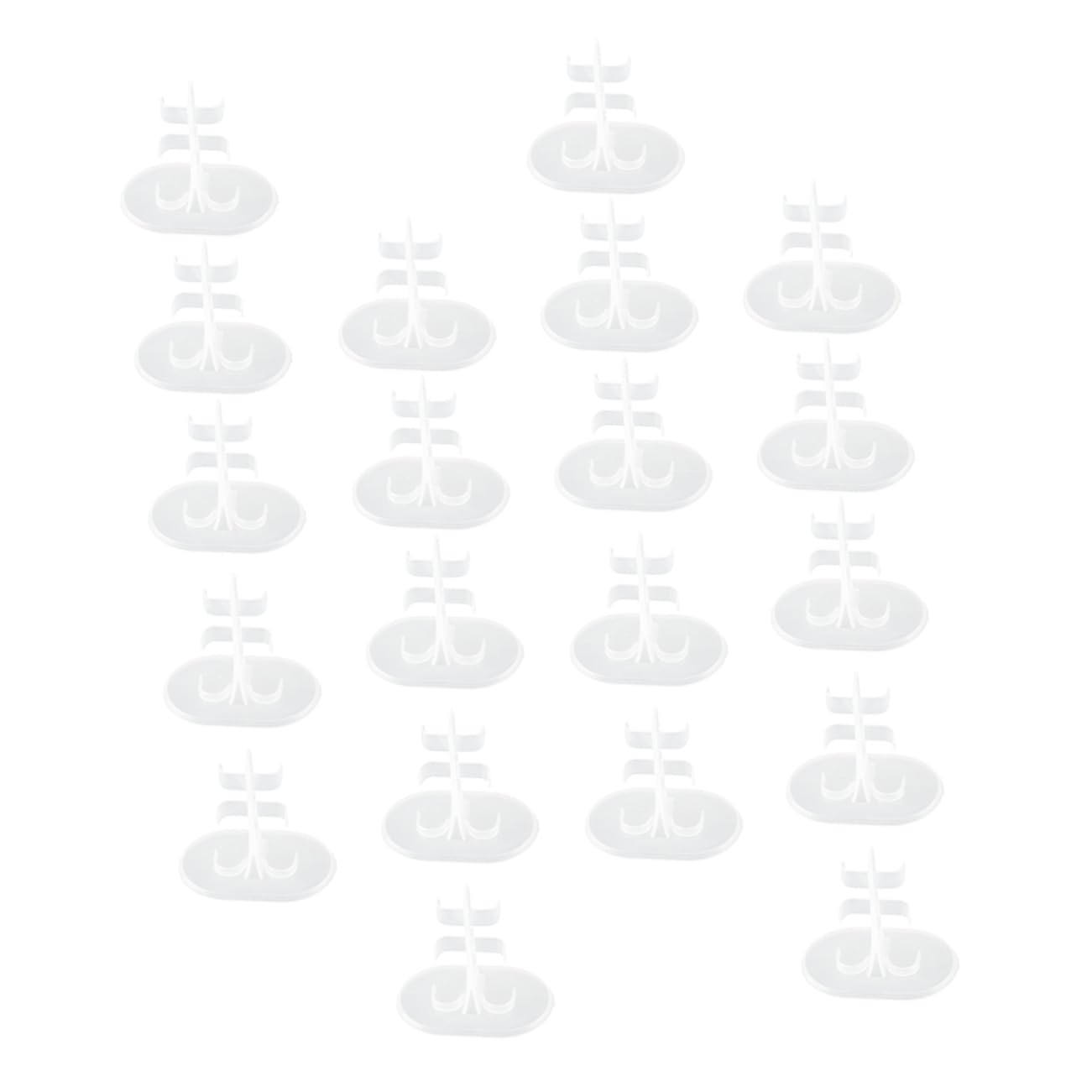 Garneck 20pcs Doll Support Stand Display Holder for Dolls for Showcasing Dressing Up for Imaginative Play and Store Displays