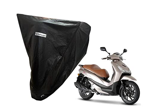 Capa Impermeável Moto Dafra Citycom HD 300 forrada (preto)