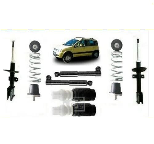 KIT RIALZO compatibili PANDA 4X4(169) 4 AMMORTIZZATORI + MOLLE + TAMPONI rialzo 4 cm