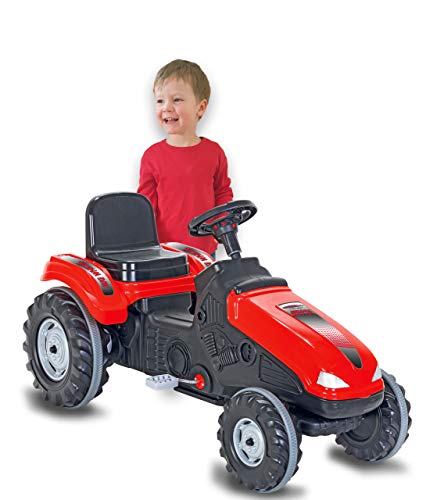 Tracteur à pédales avec sécurité anti-basculement JAMARA 460835 pour jardin