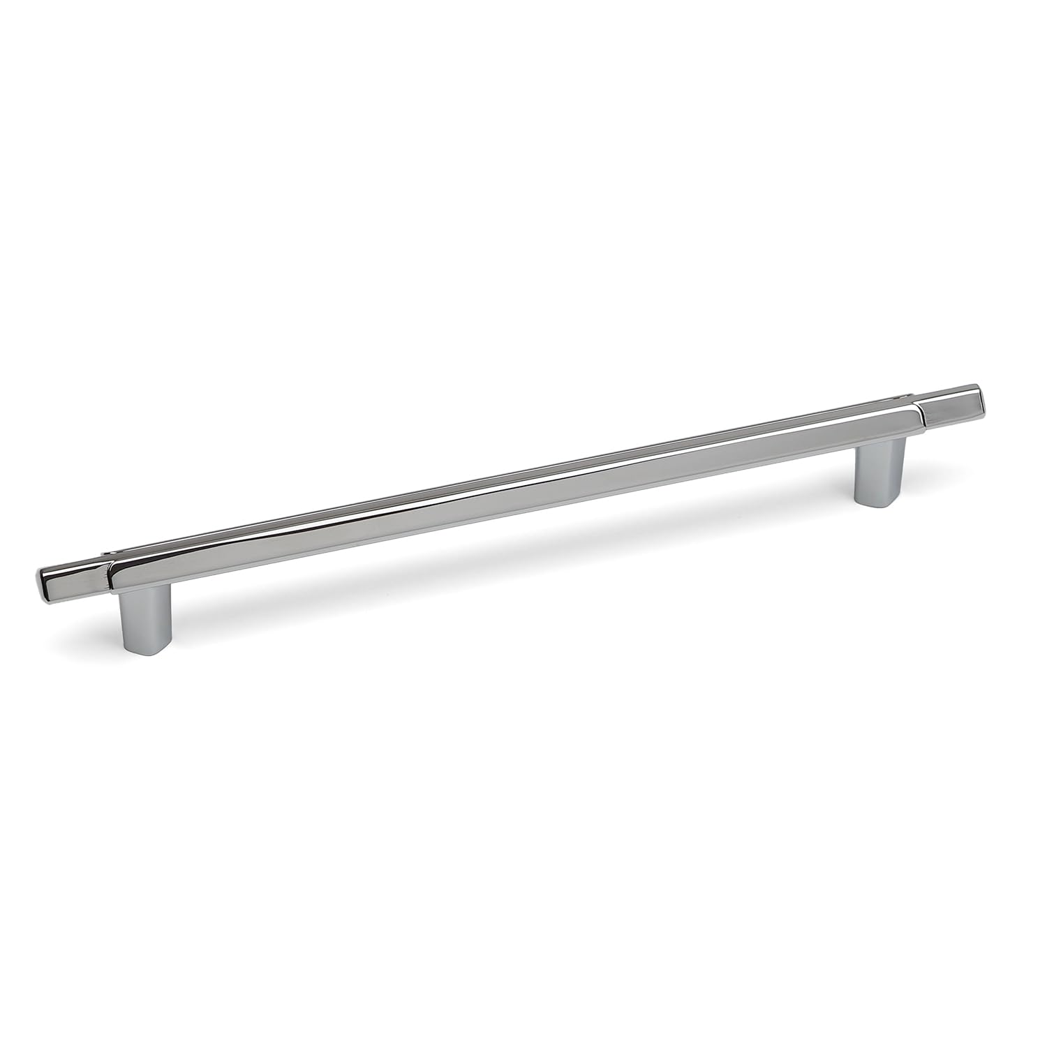 Handle & Home Silver Polished Chrome Triangle T-Bars - 160Mm Handle