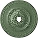 Ekena Millwork CM29SFAGF Sunflower Ceiling Medallion, 29 1/2"OD x 3 5/8"ID x 1 5/8"P, Hand-Painted Athenian Green