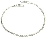 k-craft BS02 50cm Purse Metal Chain Strap Replacement Silver Crossbody Shoulder Strap Handbag
