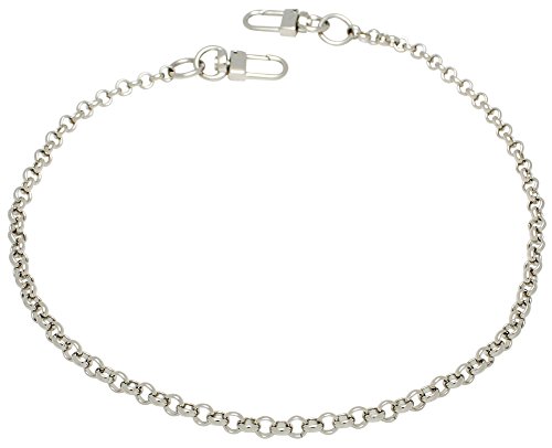 k-craft BS02 50cm Purse Metal Chain Strap Replacement Silver Crossbody Shoulder Strap Handbag