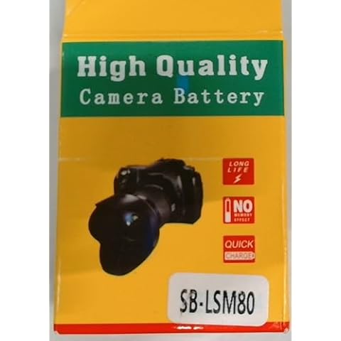 Rechargeable Lithium Ion Battery for Samsung SB-LSM80 Cover