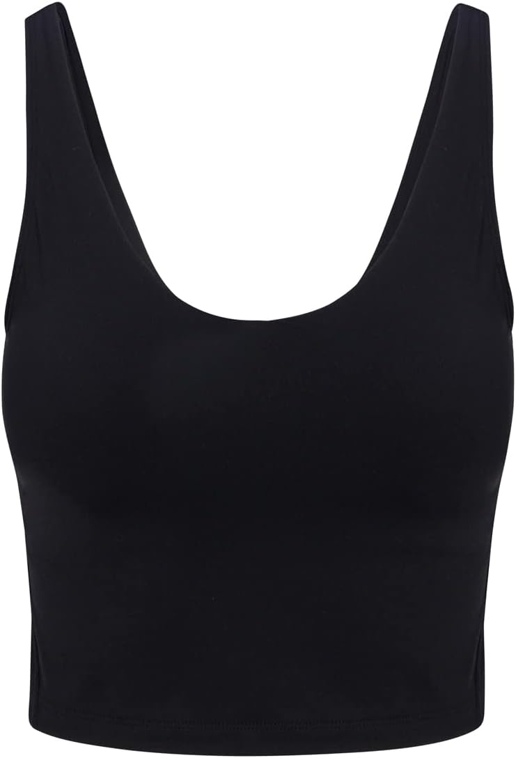 Natural Uniforms Women’s Longline Wirefree Padded Medium Support Sports Bra - Image 4