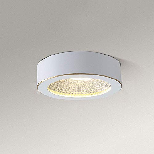 Spot de plafond LED en cuivre blanc pour éclairage intérieur de maison et commerce