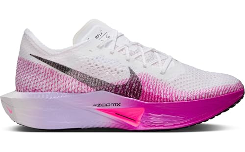 Nike Nike Vaporfly 3 Men's Road Racing Shoes (DV4129-104, White/Vivid Purple/Purple Agate/Black) Size 14