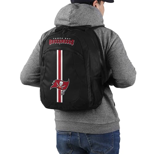 Image of FOCO Tampa Bay Buccaneers NFL Alternate Color Action Backpack - Black