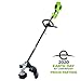 Greenworks 40V 14 inch String Trimmer, Battery Not Included, Tool Only, 2100202