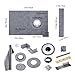 Albott Shower Curb Kit, Complete Shower System with 38