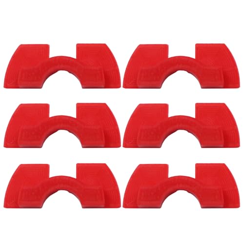 Kangnice 6Pcs Electric Scooter Front Fork Damping Rubber Pad Replacement Scooter Shake Reducers Vibrations Damper Enduring