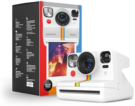 Polaroid Now+ Generation 2 Appareil Photo instantané - Blanc (Rec...