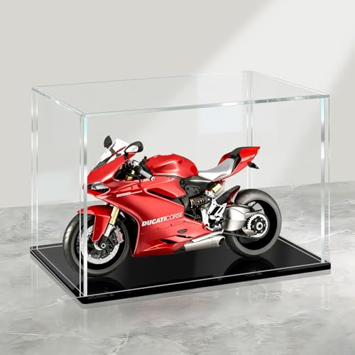 LANSCOERY Clear Acrylic Display Case for Collectibles