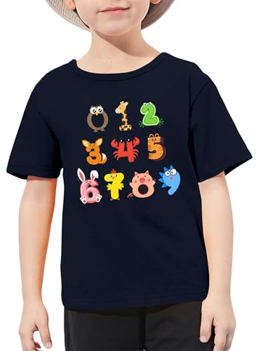 T-shirt à manches courtes anti-irritation pour le bien-être des enfants de 3 à 8 ans