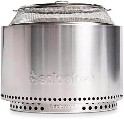 Solo Stove Yukon Shield - Durable Stainless Steel Spark Protector Mesh Screen for Fire Pits, Keeps Pops and Hot Embers Contained for Safe Outdoor Fires, Includes Shield Removal Tools