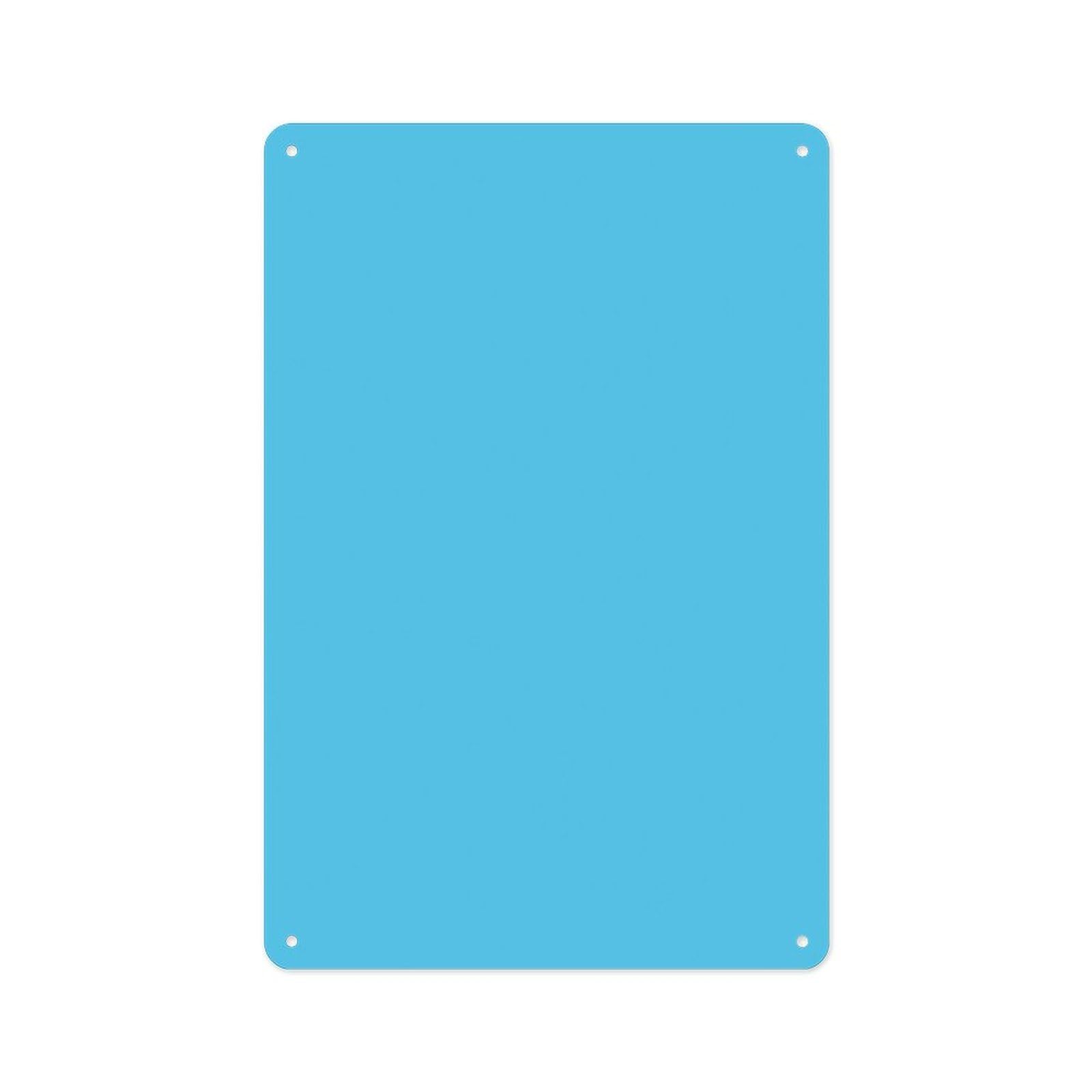Fekiloot Style Sky Blue Wall Decor Metal Signs Tin Signs Poster