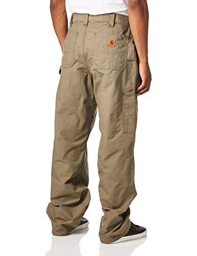 Carhartt Men's Loose Fit Canvas Utility Work Pant, Light Brown, 34W X 32L #TOP1