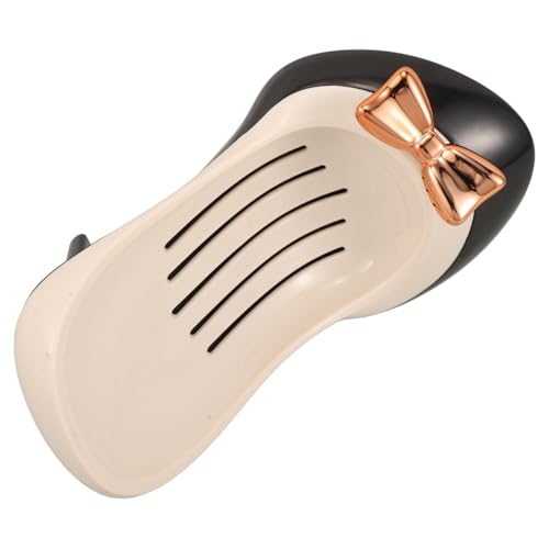 jojofuny Jabonera Organizador de Almacenamiento de Plástico Creativa Ventosa en Forma de Tacones Ligera Drenaje para Baño y Encimeras para Accesorios