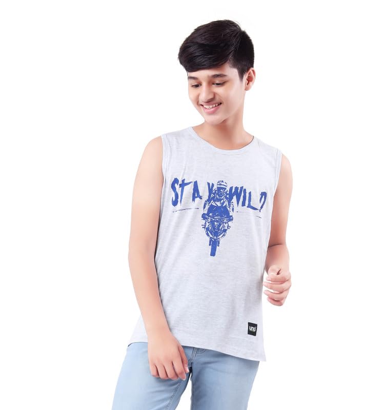 Image of UNOseven Boys Cotton T-Shirt - Pack of 2