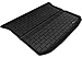 3D MAXpider - M1FR0201309 Cargo Custom Fit All-Weather Floor Mat for Select Ford Edge Models 2007-2014 - Kagu Rubber (Black)