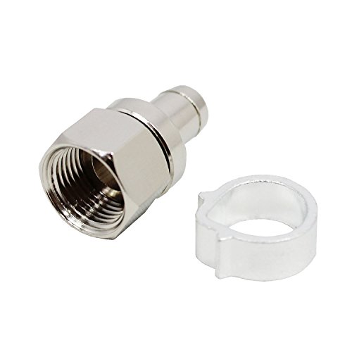 CABLE SALES 専用4C 5C F型 接栓 100個入 6袋セット Amazon | F型接栓取り付けドライバー 接栓用 1セット F型