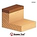 Amana Tool 45465 Carbide Tipped Flush Trim Plunge Template Router Bit 3/4 Dia x 1-3/4 x 1/2 Inch Shank with Upper Ball Bearing
