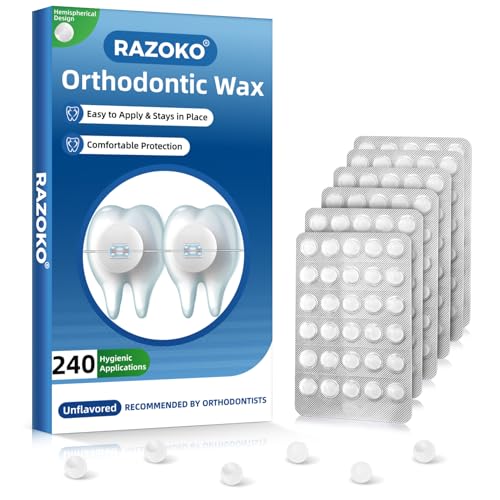 Imagen de RAZOKO Cera de ortodoncia para aparatos ortopédicos
