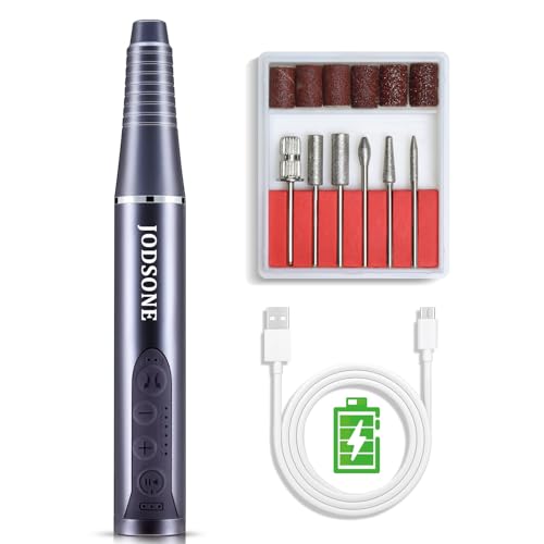 JODSONE Controllable Speed Portable Nail Drill Professional Electric 30000RPM Home Salon Polishing Manicure Nail Drill