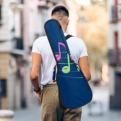 Housse pour ukulélé avec notes de musique et housse colorée pour ukulélé ténor soprano de 58,4 cm d’épaisseur 10 mm d… - Les Beatles, Paul McCartney, John Lennon, RIngo Starr, George Harrison Housse pour ukulélé avec notes de musique et housse colorée pour ukulélé ténor soprano de 58,4 cm d'épaisseur 10 mm d… – Image 6