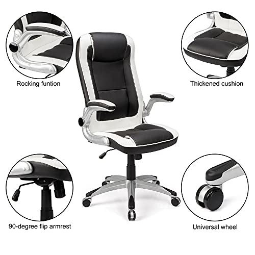 BlueOcean - Sedie da ufficio ergonomiche in pelle