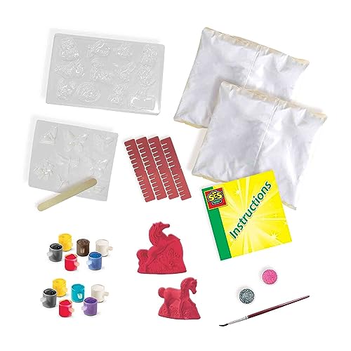 SES Creative 01288 3-in-1 Casting and Painting Kit, Multi-Themed Craft Set, Various colours, 25 Milliliters - Image 2