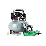Metabo HPT Air Compressor Combo Kit, Includes Brad Nailer, Pancake Compressor, and 25 Ft Air Hose (KNT50AB)