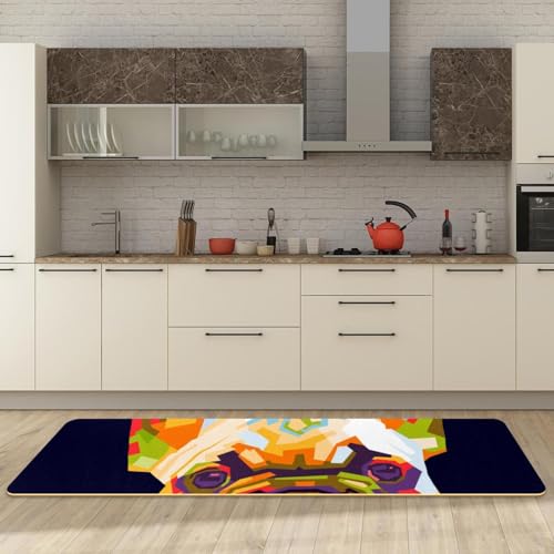 Tapete de cocina lavable para proteger el suelo de manchas y salpicaduras 3