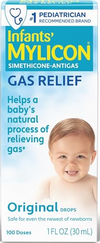 Image of MYLICON Gas Relief Drops for Infants and Babies, Original Formula, 1 Fl Oz. | Gentle simethicone drops relieve infant gas & discomfort · Original formula · Safe for newborns, use as directed