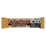 Cuando se trata de un snack, no deberías elegir entre sabroso y nutritivo. Ingredientes de calidad con un 64 por ciento de frutos secos, con cobertura de caramelo y un toque de sal marina
