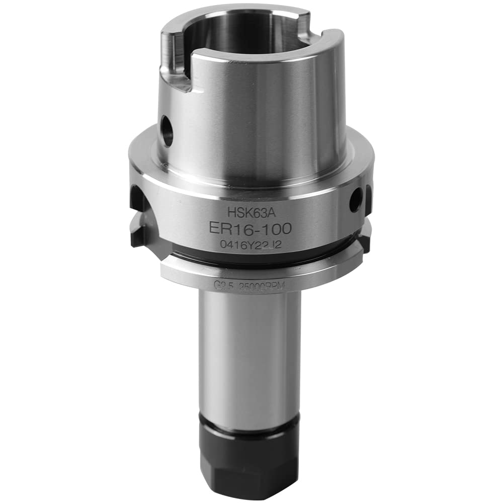 HSK63A Tool Holder HSK63A-ER16-100 High Precision Collet Chuck Tool Holder for CNC Machine Tool