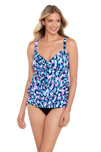 Womens Triple Tier Tankini Top