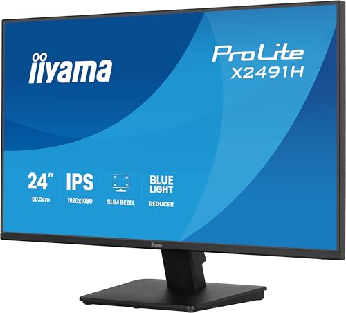 Ecran PC iiyama ProLite X2491H B1 23.8 1920 x 1080 Full HD - vue 5
