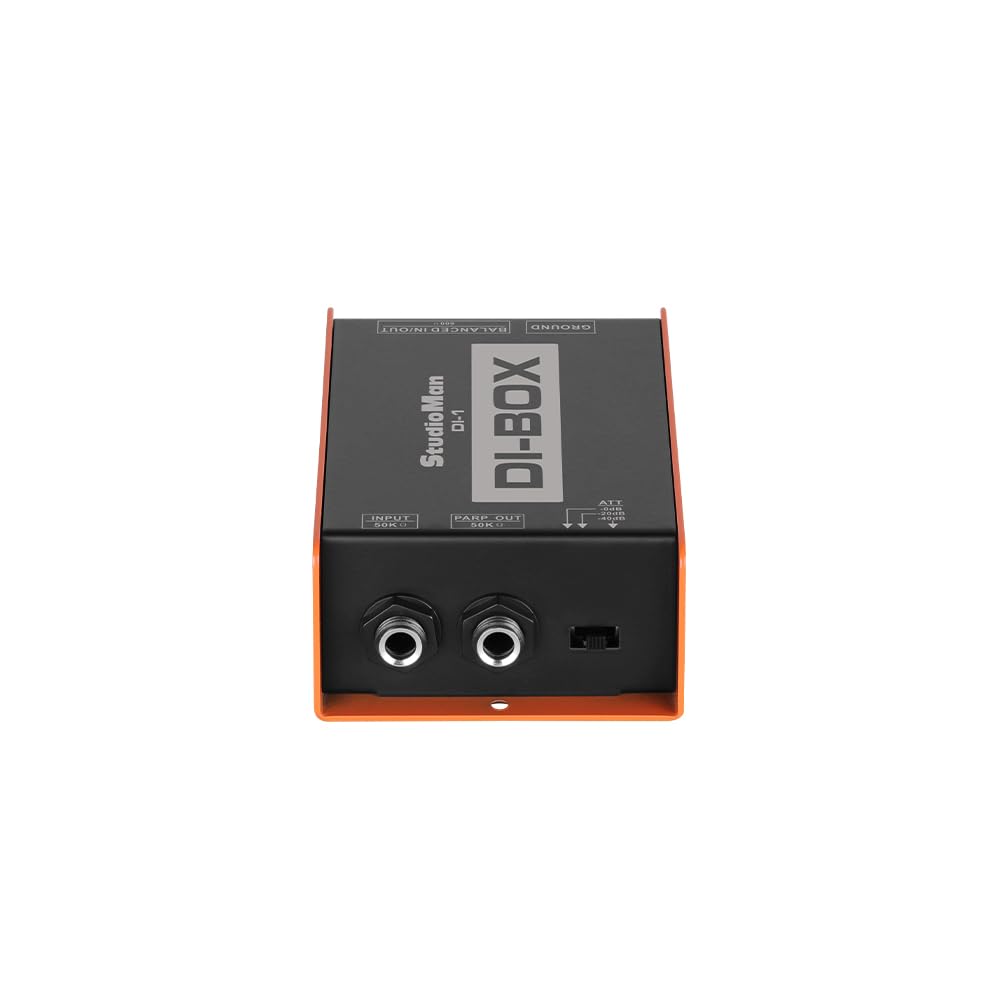 Amazon.com: StudioMan DI Passive DI Box, 1-Channel Balanced XLR