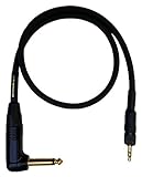 Mogami GOLD BPSE TS-24R Belt Pack Instrument Cable for Wireless Instrument Systems, 1/4