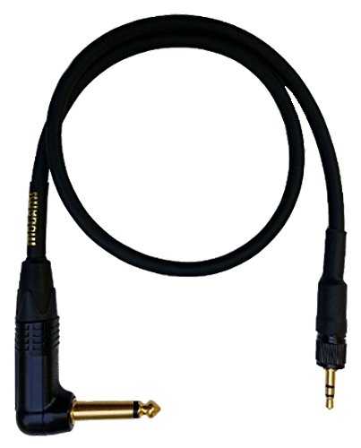 Mogami GOLD BPSE TS-24R Belt Pack Instrument Cable for Wireless Instrument Systems, 1/4