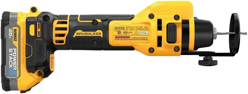 DEWALT 20V MAX Cordless Screw Gun and Cutout Kit with 2 POWERSTAK Batteries and Charger Included (DCK265E2)