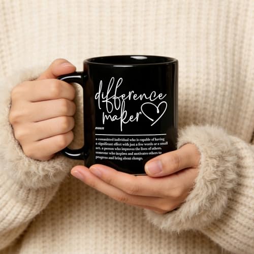 Taza de cerámica para café de 11 oz miniatura 6