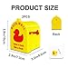 2 - Pack Duck Mailbox for Cruise Door - Magnetic with Movable Flag, for Cabin Fridge Office
