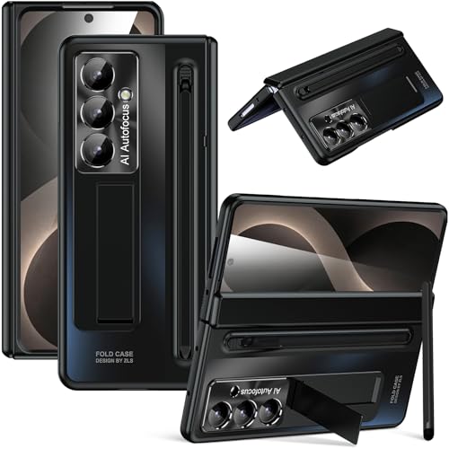 Miimall Samsung Galaxy Z Fold 8 Ultra�p�P�[�X�A�X�N���[���v���e�N�^�[�A�X�^�C���X&�y���z���_�[�A�L�b�N�X�^���h�A�q���W&�t���J�����ی�A�X�������^�t���{�f�B���ȃP�[�X�AGalaxy Z Fold8 Ultra�p�A�u��