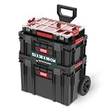 XL Werkzeugtrolley, Werkstattkoffer Set, Werkstattwagen "Q-Brick" Serie mit viel Zubehör! BxTxH: 53 x 38 x 98 cm ! Der mobile Alleskönner - Privat & Gewerbe (SET 22)