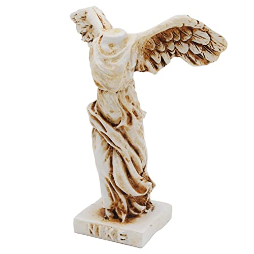Kocris Casa Ornements pour aquarium de reptile - Victoire ailée de Samothrace - Sculpture de Grèce antique pour reptiles, tortues, lézards, araignées, terrarium