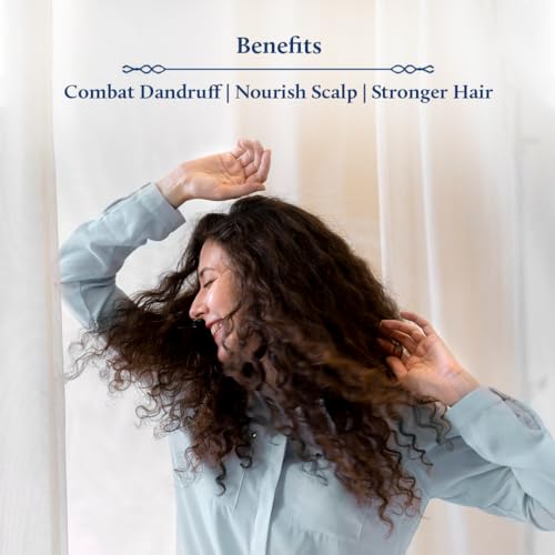 Blue Nectar Tea Tree Healthy Scalp and Anti Dandruff Hair Oil with 14 Ayurvedic herbs (100 ml) - Image 4