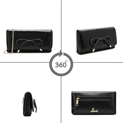 Image of Lavie Women's Crush Bow Emvelope Clutch | Ladies Purse | Gift For Women